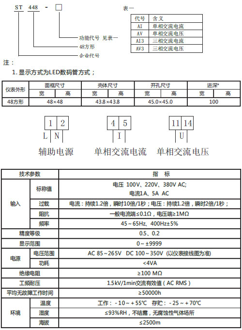 ST448-AI ST448-AI3 ST448-AV3������(sh��)�@���x�Ͳ�ُ